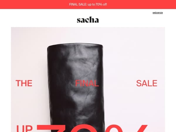 Laatste week SALE