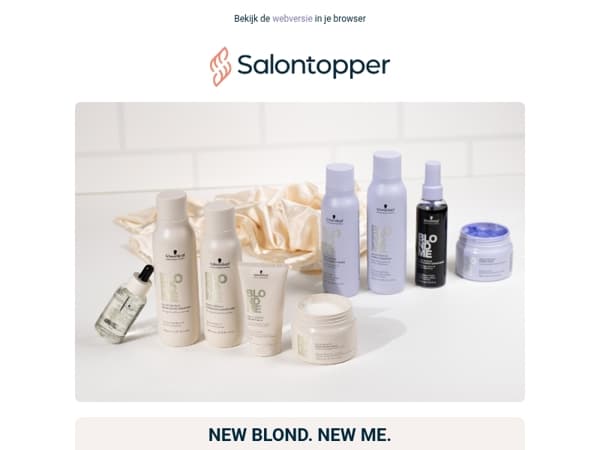 De favoriet onder onze blondines 🧴