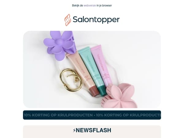 ⚡️NEWSFLASH: kortingsacties, nieuwe producten en meer!