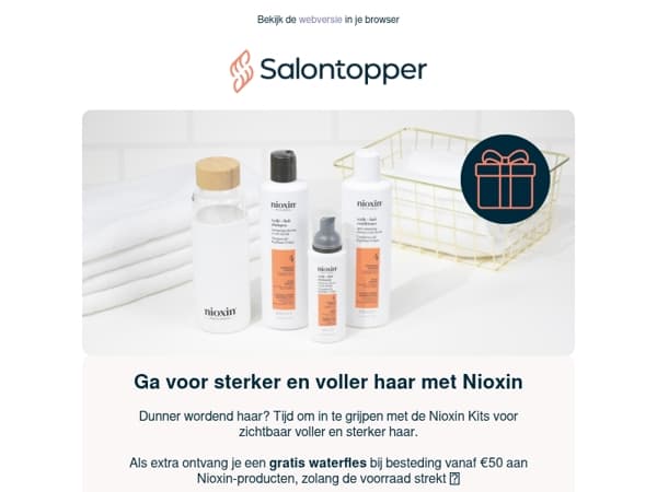 Sterker & voller haar? Ga voor Nioxin!