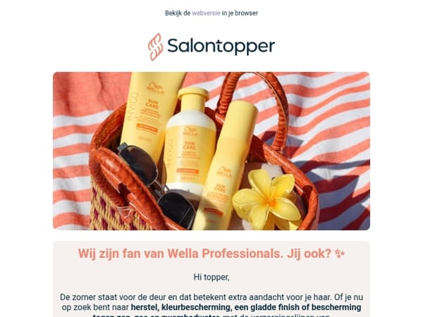 Wij zijn fan van Wella Professionals. Jij ook? ✨