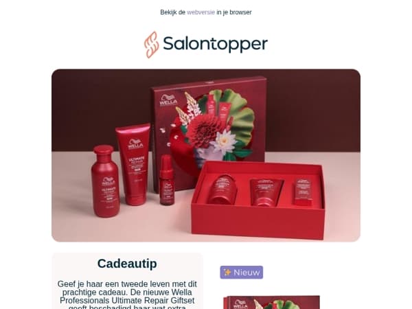 🎄 Het beste uit de salon voor onder de boom