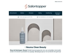 Nieuw bij Salontopper: NEUMA ✨ Voor alle liefhebbers van Clean Beauty