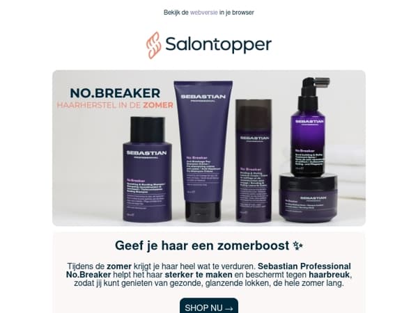 Sterk haar, de hele zomer lang ☀️