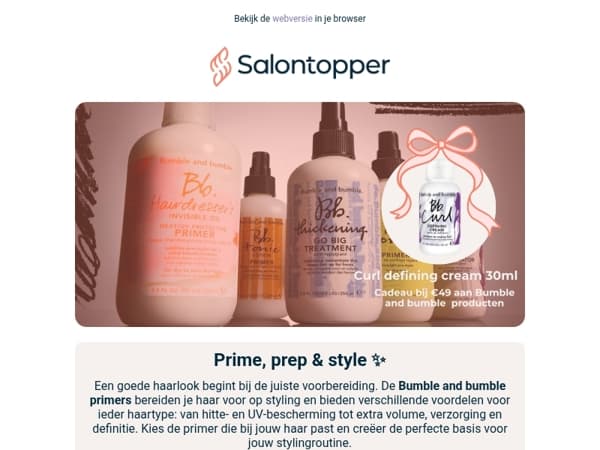 De beste styling begint vóór het stylen 💛