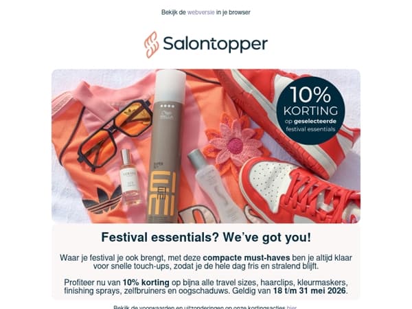 Festival essentials? We’ve got you! ✨