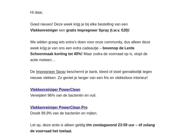 Alleen deze week een extra cadeau! ⭐️