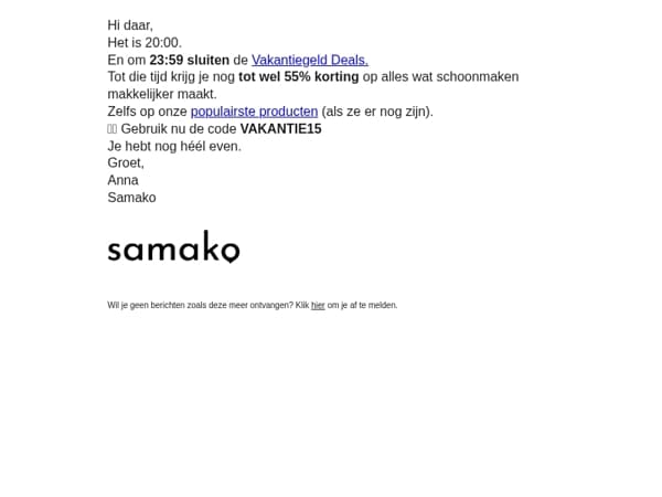 Ik heb je gewaarschuwd... 😉