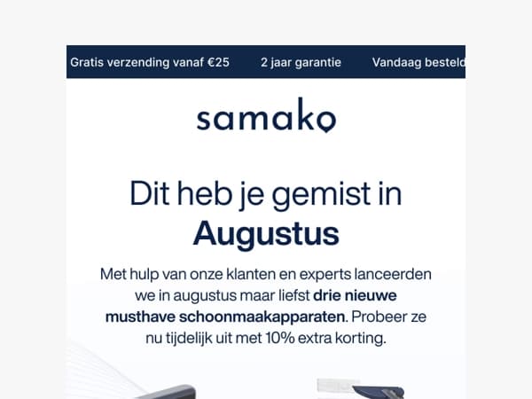 Ontdek de 3 nieuwste Samako tools