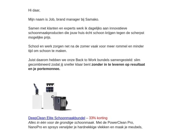 Bespaar €100en met onze Back to Work bundels