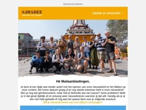 Heb je nog interesse, Mailaanbiedingen?