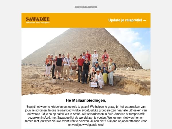 Zin om weer op reis te gaan?