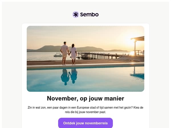 Wat past bij jouw november?