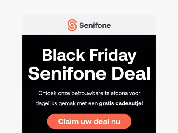 Black Friday-deal: Tot €10 korting! 🎁