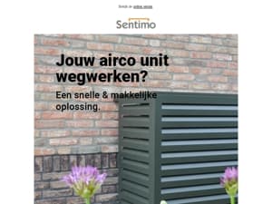 👉 Airco unit wegwerken?