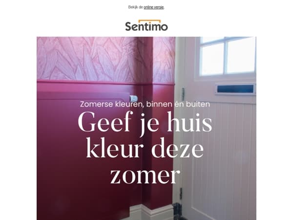 Geef je huis kleur deze zomer ☀️