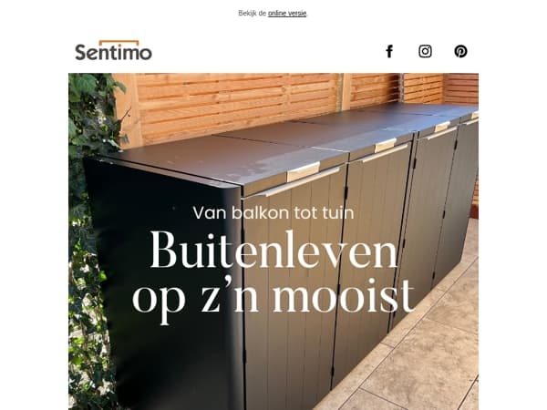 🌿 Gespot: Sentimo in Buitengewoon wonen & op het balkon