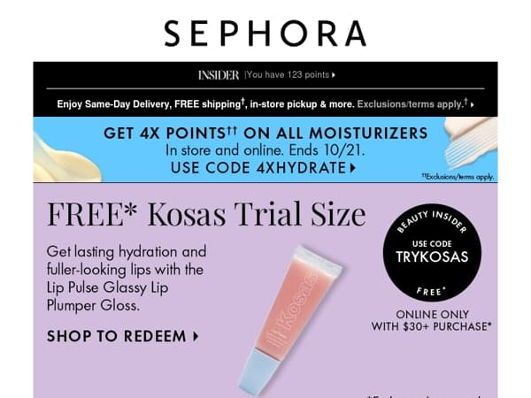 Would you like to update your collection? Discover new Clean at Sephora beauty.