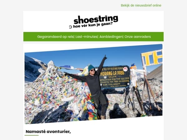 Reis nú met € 100,- korting naar Nepal!