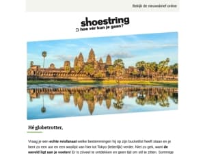 Boek (óf WIN!) eindelijk die reis van je dromen in 2025