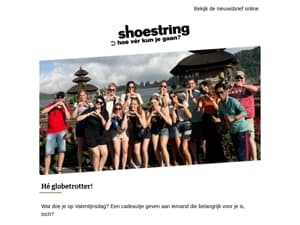 Boek jouw reis komend Valentijnsweekend...