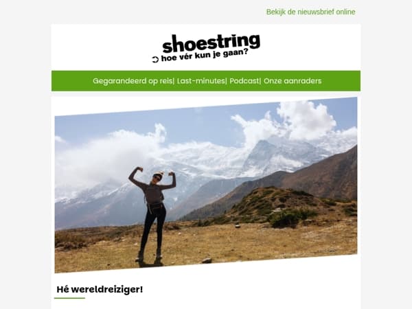 Bijzondere ervaringen beleef je met Shoestring!