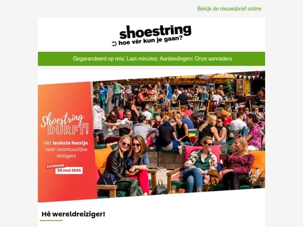 Shoestring DURFT! Dit wil je niet missen!