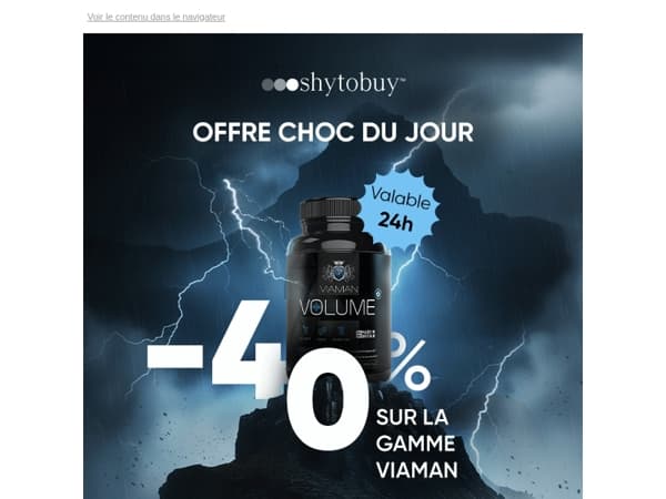 🔔 -40% sur la gamme Viaman. Non, vous ne rêvez pas !