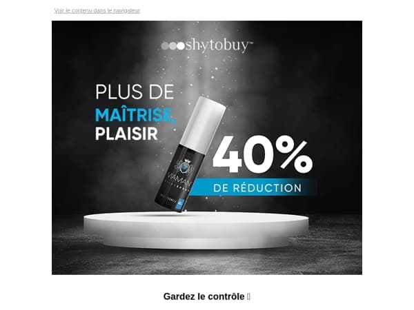 -40% pour ne pas flancher avant la ligne d’arrivée 🏁