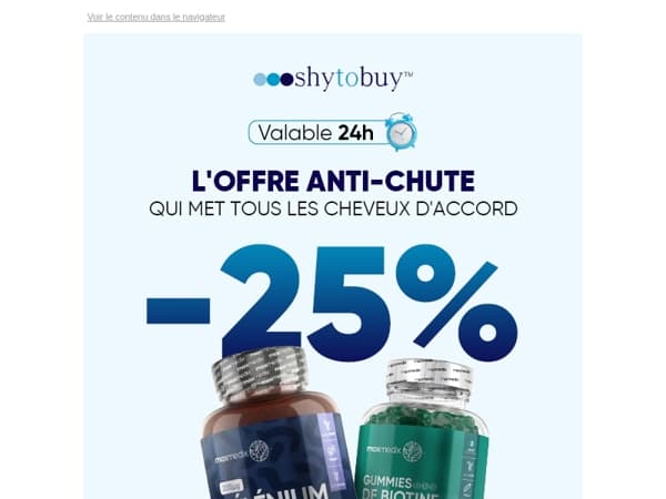 🕒 24h pour sauver vos cheveux