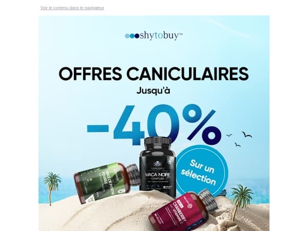 🧨 L’été sera chaud… et jusqu’à -40 % moins cher