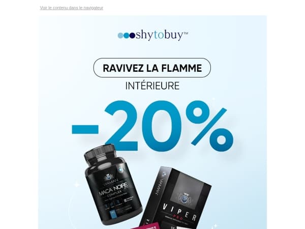 LIBIDO20 ❤️ Le code promo qui fait grimper la température 🔥