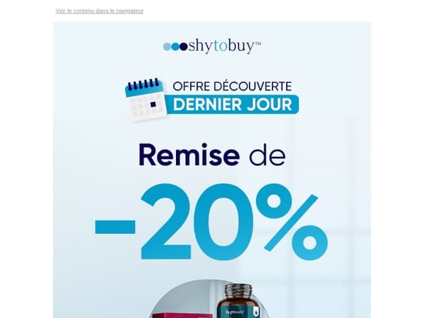 🔥 Clap de fin pour l’offre découverte à -20%