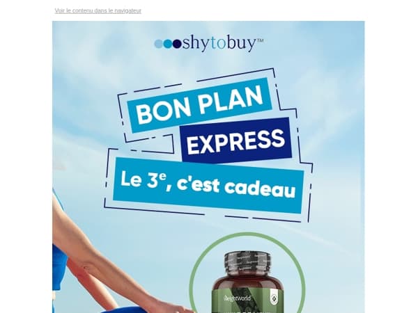 ⏰ Dernier rappel : le 3ᵉ à 0€ s’envole ce soir