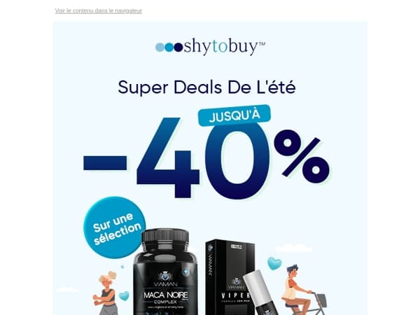 Jusqu'à -40% 💥 Des deals à ne pas garder pour soi