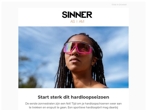 Hardlopen in de Lentezon