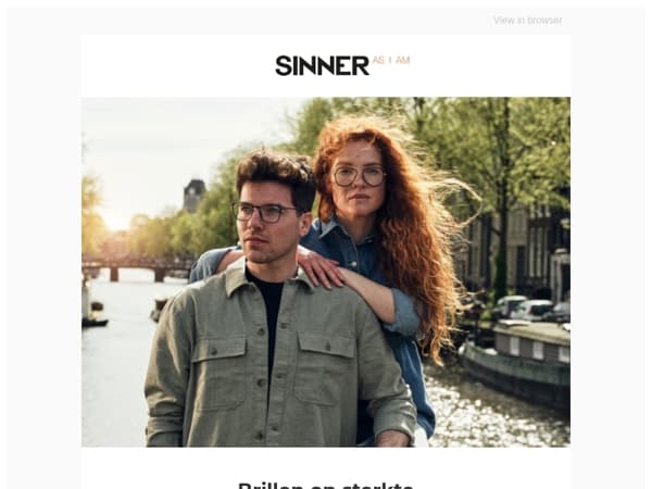 Ontdekt onze brillen op sterkte en onze Night Vision Bril