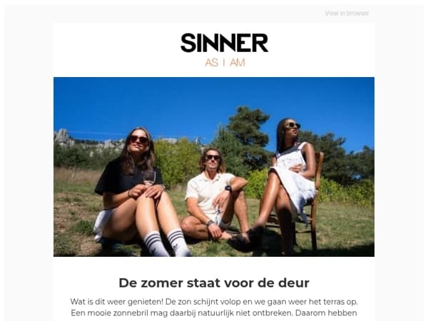 Een zonnebril voor ieder moment