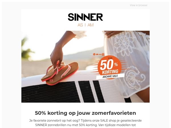Ga ervoor. Nu met 50% korting.