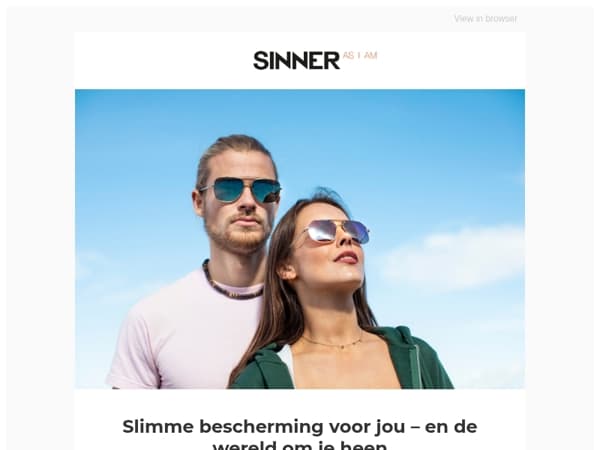 Stijlvol de zon in – met onze duurzame zonnebrillen