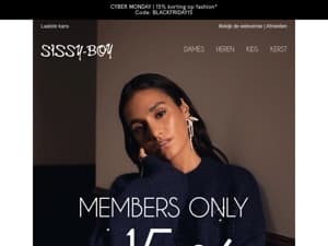 15% korting tot 23:59u ⏳