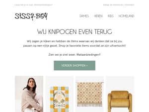 Hi, je bent één ding vergeten