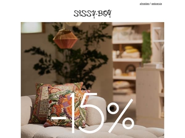 Nu 15% korting op banken