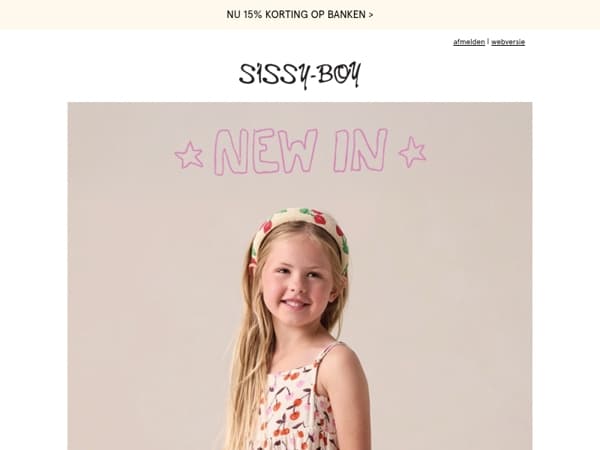 Nieuwe outfits voor kleine avonturiers