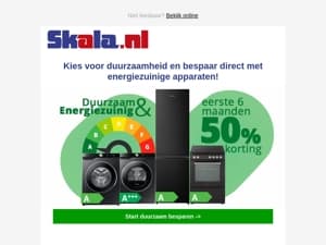 Slim besparen: Begin het jaar duurzaam met energiezuinige apparaten!