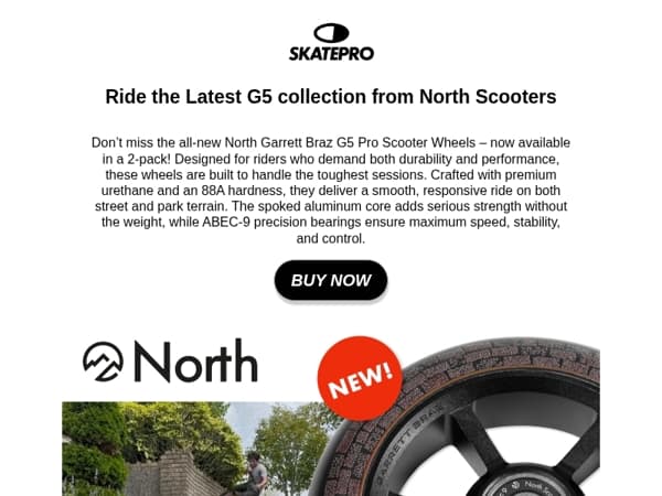 🛴 New North G5 Wheels Just Dropped!
