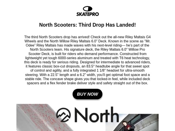 New North Scooters Collection Just Dropped!