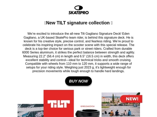 New TILT signature collection!