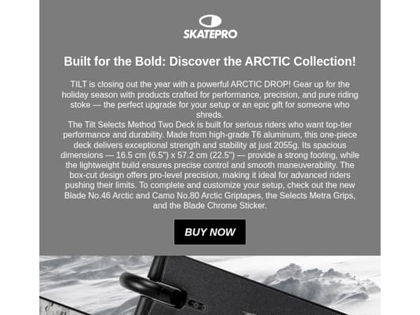 New TILT ARCTIC collection!