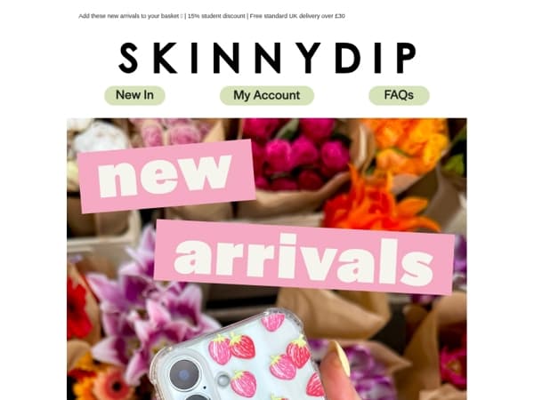 Serving Spring 🌷🍓🍸